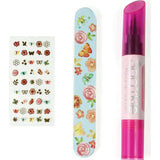 Bright Stripes Spa*rkle Dual Tip Nail Pen