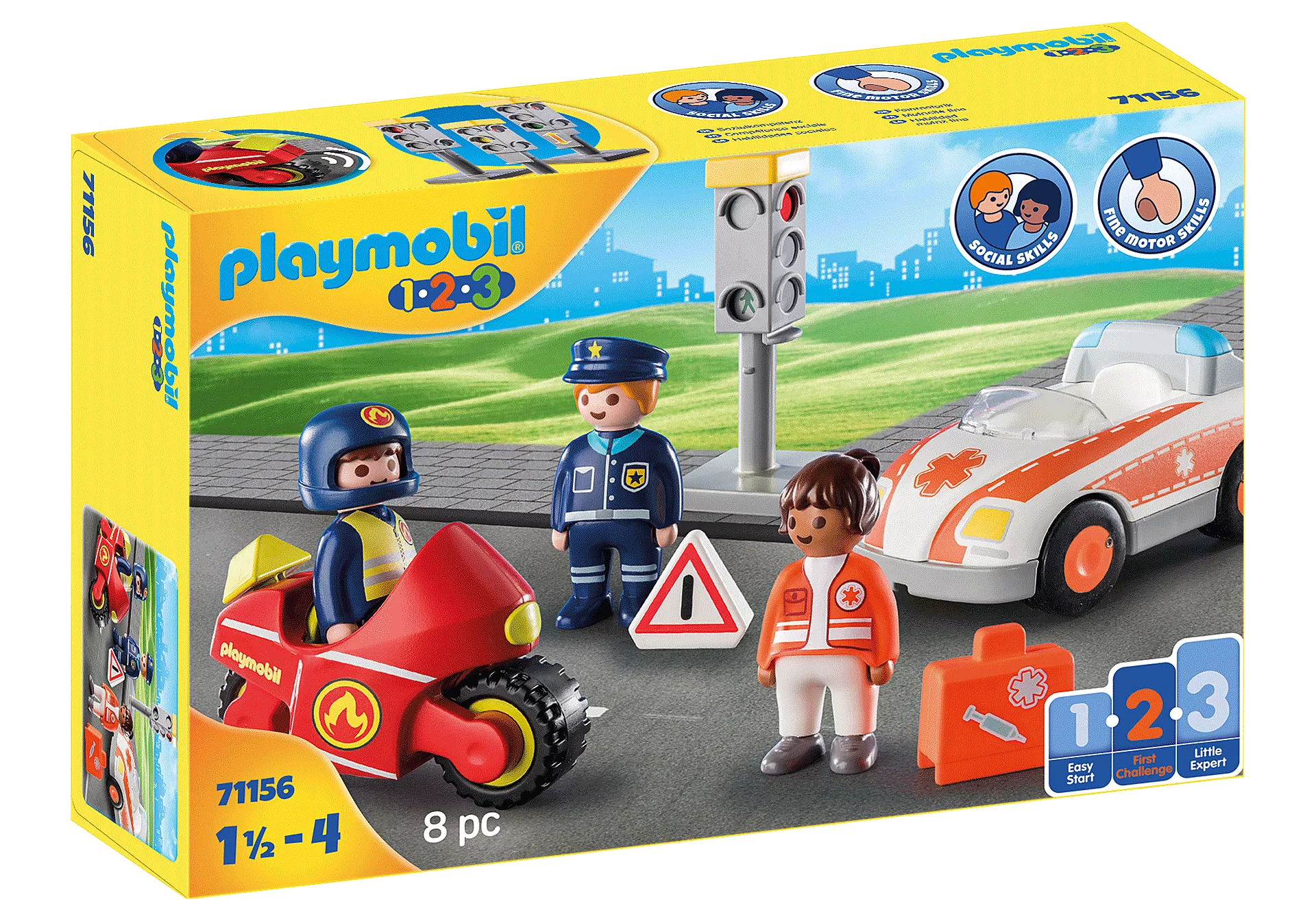 Playmobil 1.2.3 Heros 71156 – Growing Tree Toys