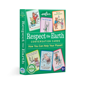 eeBoo Conversation Cards- Respect the Earth