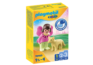 Playmobil 1.2.3 Fairy Friend with Fox