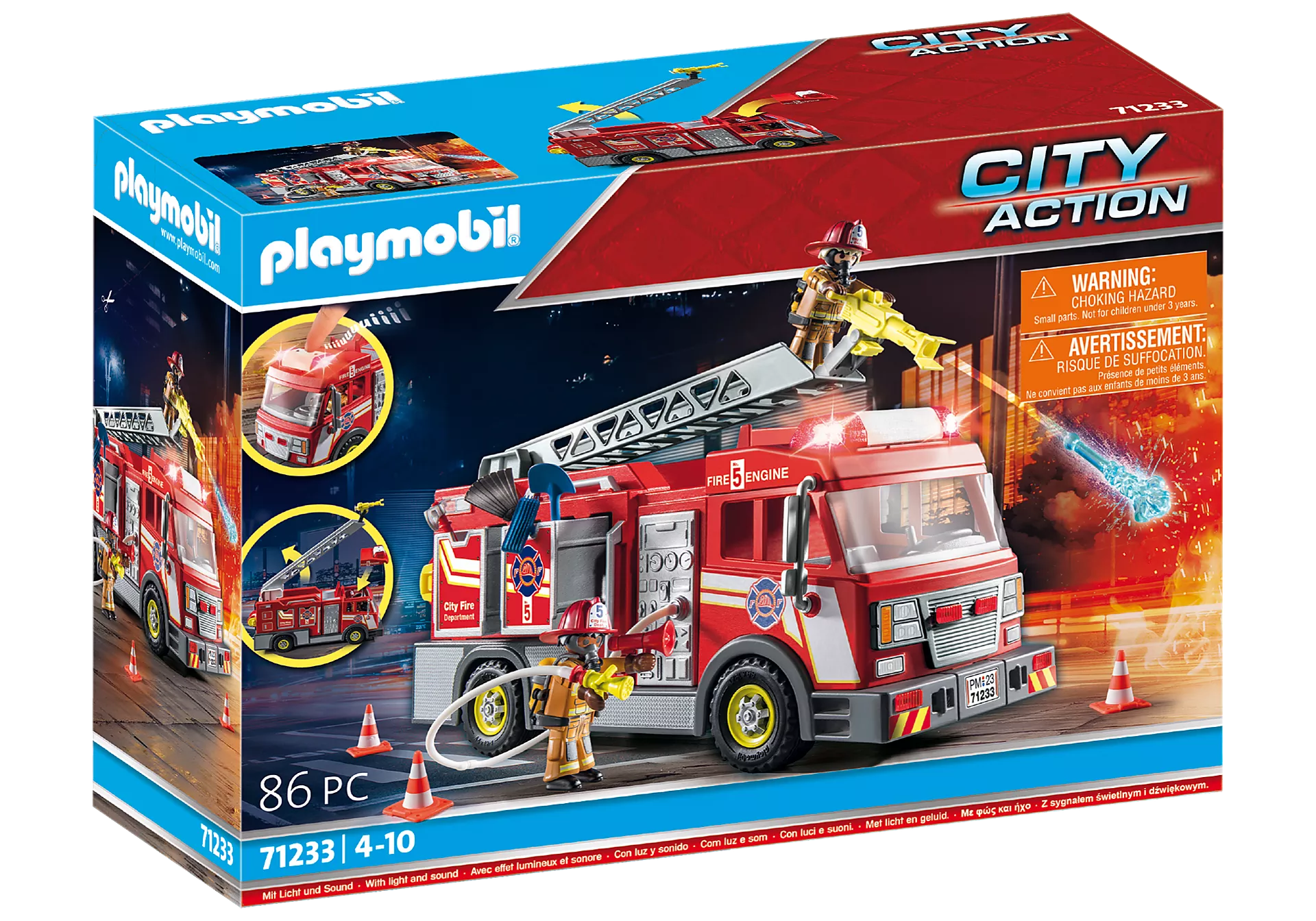 Playmobil City Fire Truck 71233 – Growing Tree Toys