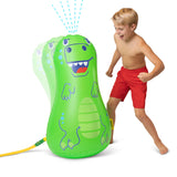 Good Banana Wiggle Wobble Splashy Sprinkler - Dino