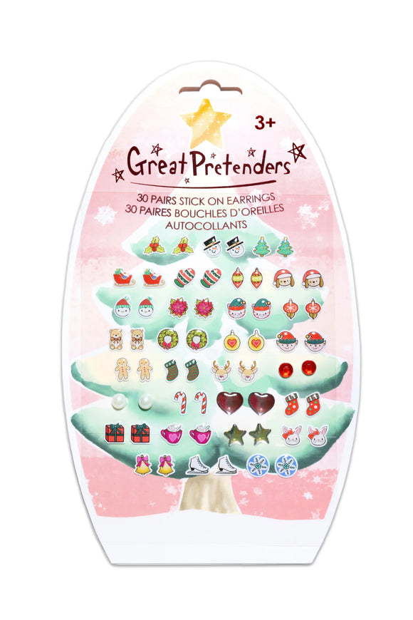 Great Pretenders Holiday Sticker Earrings