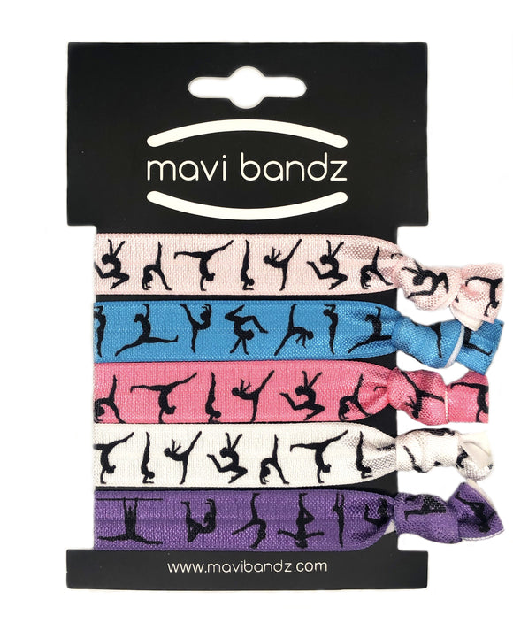 Mavi Bandz Knot Hair Ties - Gymnastics Hair Ties