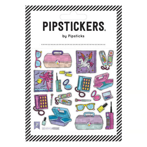 Pipsticks® 4x4" Sticker Sheet: Awesome 80's