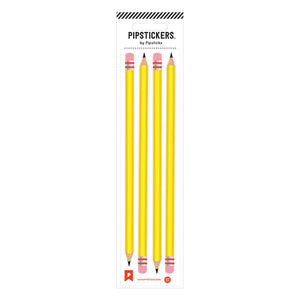 Pipsticks® 2"x8" Sticker Sheet: Pencil Me In