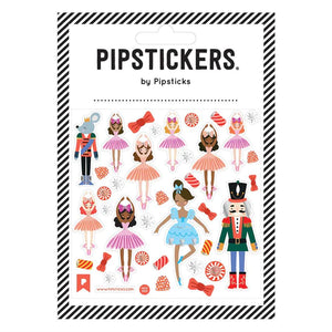 Pipsticks® 4x4" Sticker Sheet: Sugar Plum Ballet