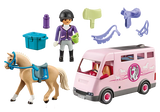 Playmobil Country: Horse Transporter with Trainer 71237