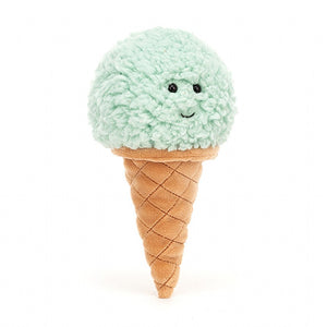 Jellycat Irresistible Ice Cream Mint 7" - Discontinued