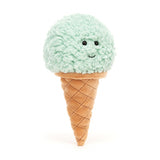 Jellycat Irresistible Ice Cream Mint 7" - Discontinued