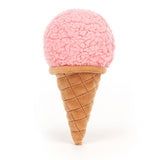Jellycat Irresistible Ice Cream Strawberry 7"