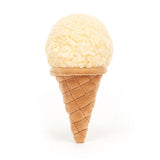 Jellycat Irresistible Ice Cream Vanilla 7"