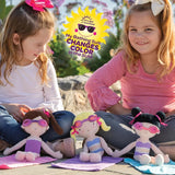 Adora Sunshine Friends Color-Changing Plush Doll & Doll Clothes Set - Violet