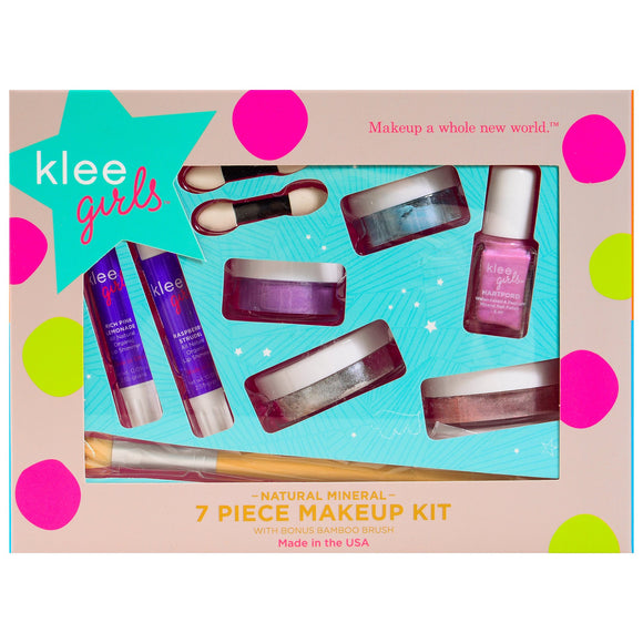 Klee Naturals - Up and Away 7 Piece Makeup Kit