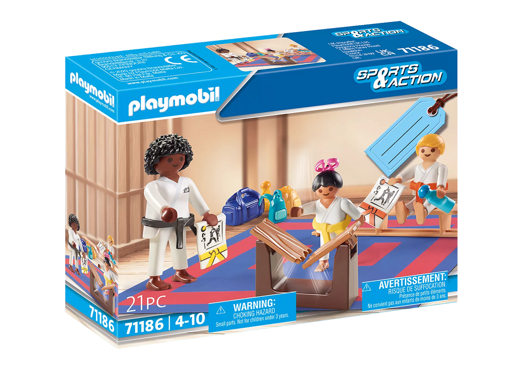 salaris gesponsord Luik Playmobil Sports & Action: Karate Class Gift Set 71186 – Growing Tree Toys