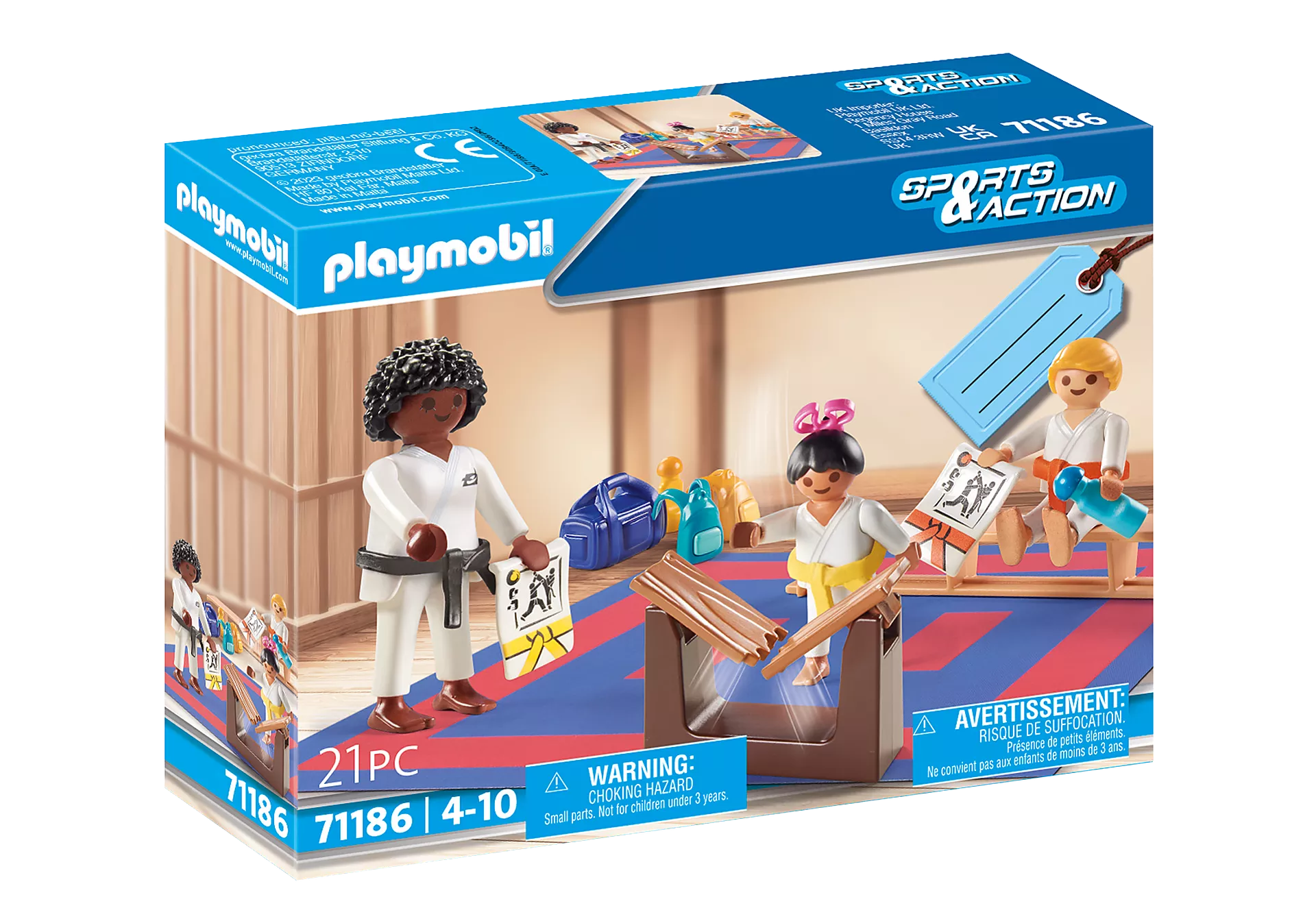Playmobil Sports & Karate Gift Set 71186 Growing Toys