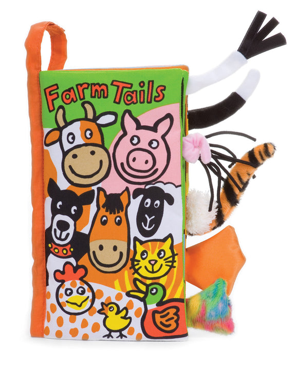 Jellycat Soft Book Farm Tails