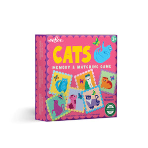 eeBoo Cats Little Square Memory Game