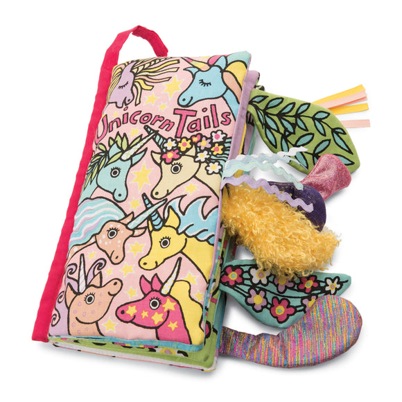 Jellycat Soft Book Unicorn Tails - Discontinued