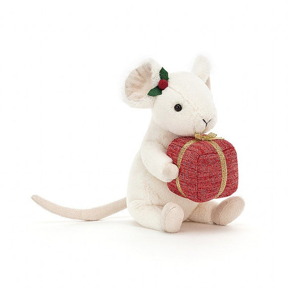 Jellycat Merry Mouse Present 7