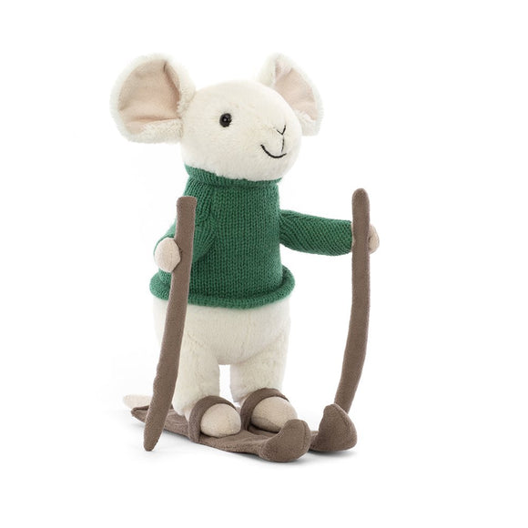 Jellycat Merry Mouse Skiing 8