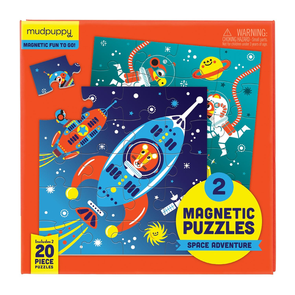 Mudpuppy Magnetic Puzzles - Space Adventure