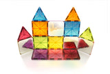 Magna-Tiles Mixed Colors Stardust Glitter & Mirrors 15 piece set