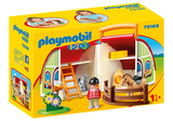 Playmobil 1.2.3 My Take Along Barn