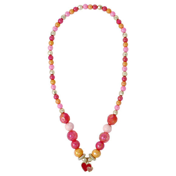 Pink Poppy Unicorn Love Necklace