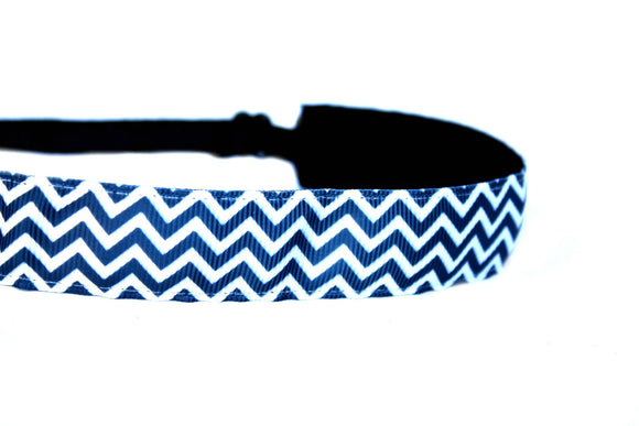 Mavi Bandz Headband - Navy Chevron