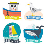 Lucy Darling Milestone Stickers: Little Captain