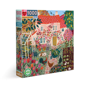 eeBoo 1000 Piece Puzzle English Cottage