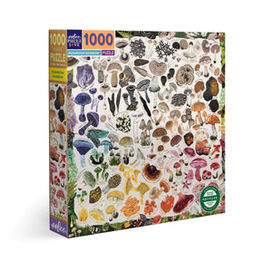 eeBoo 1000 Piece Puzzle Mushroom Rainbow