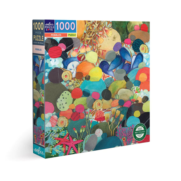 eeBoo 1000 Piece Puzzle Pebbles