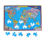 eeBoo 100 Piece Puzzle World Map