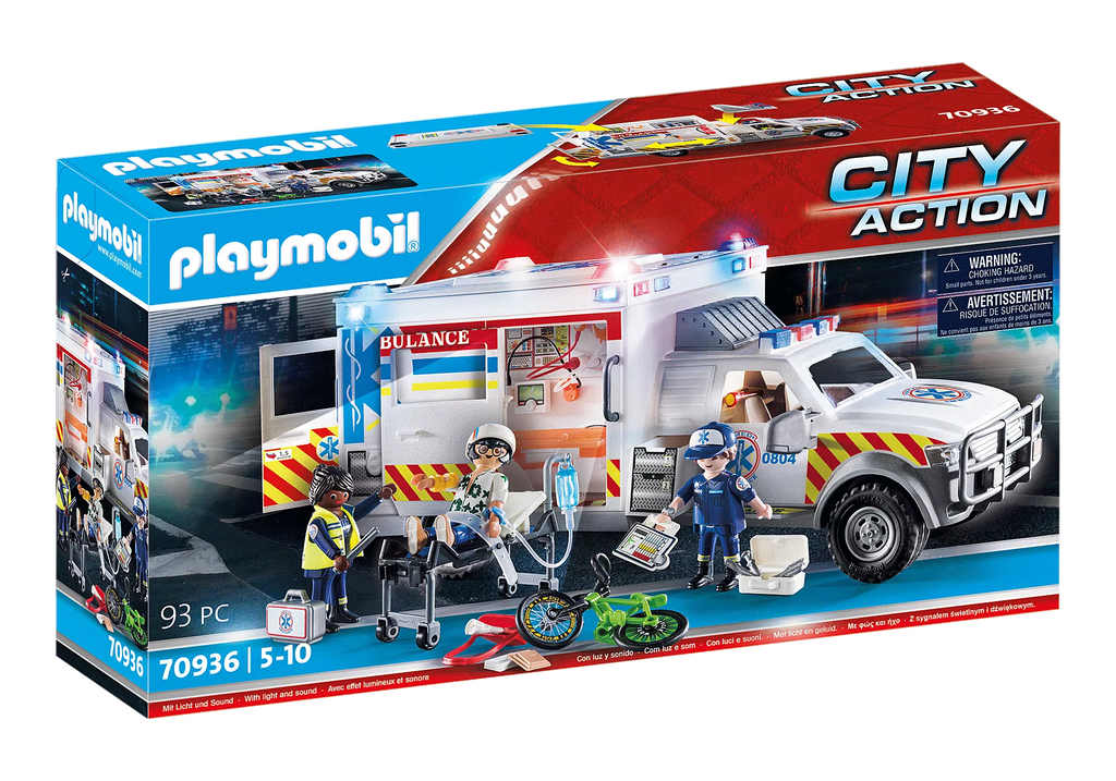 Playmobil City Life Rescue car PlanetHappy ES