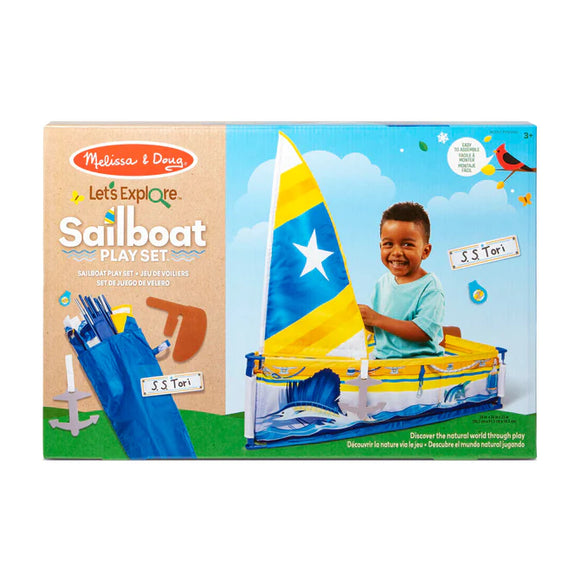 Melissa & Doug® Let's Explore Sailboat Play Set