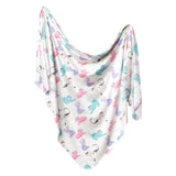 Copper Pearl: Knit Swaddle Blanket - Sassy