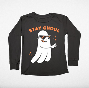 Tiny Whales Stay Ghoul Long Sleeve Tee