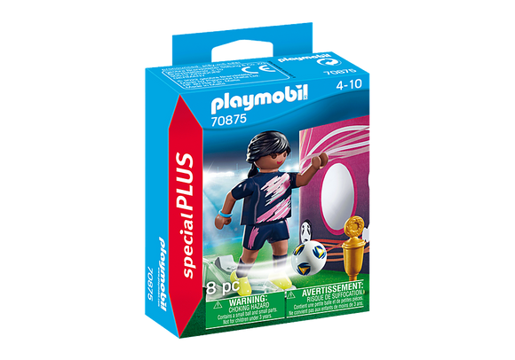 Playmobil Special Plus: Soccer Player with Goal