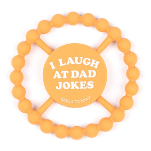 Bella Tunno Happy Teether: I Laugh at Dad Jokes