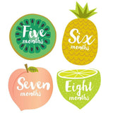 Lucy Darling Milestone Stickers: Little Tutti Frutti