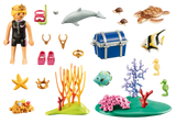 Playmobil Family Fun: Treasure Diver Gift Set