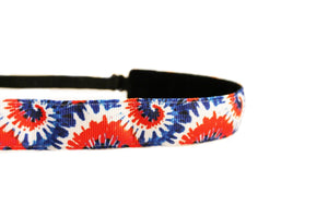 Mavi Bandz Headband - Patriotic Tie Dye