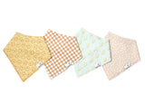Copper Pearl: Baby Bandana Bibs (4 pack) - Vance