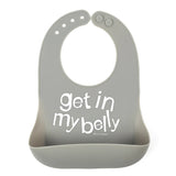 Bella Tunno Wonder Bib: Get in My Belly