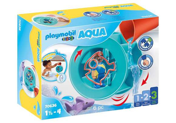 Playmobil 1.2.3 Aqua: Wheel with – Growing Tree Toys
