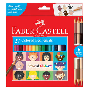 Faber-Castell World Colors - 27 ct Colored EcoPencil