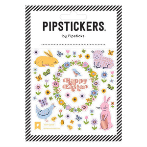 Pipsticks® 4x4" Sticker Sheet: Happy Easter