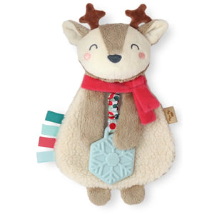 Itzy Ritzy Itzy Lovey™ Holiday Reindeer Plush + Teether Toy